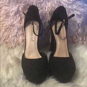 Black Platform Heels